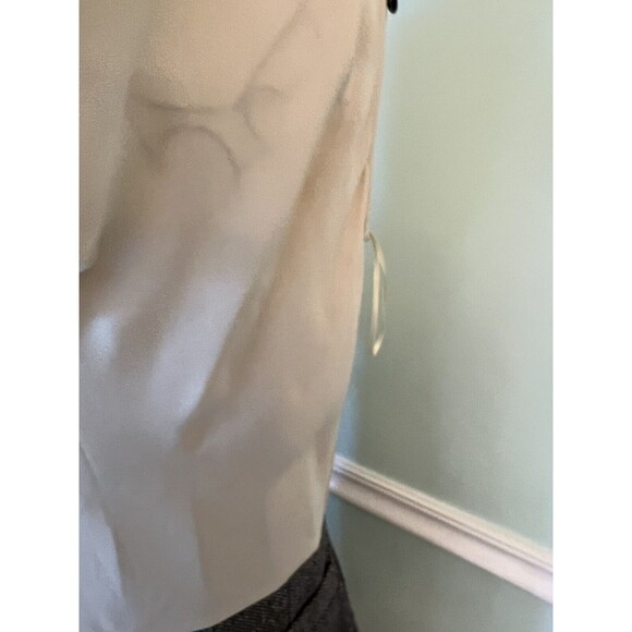 Escada Blazer Two Button Blouse Dress Suit Gray Tweed 36 Small - Picture 5 of 8